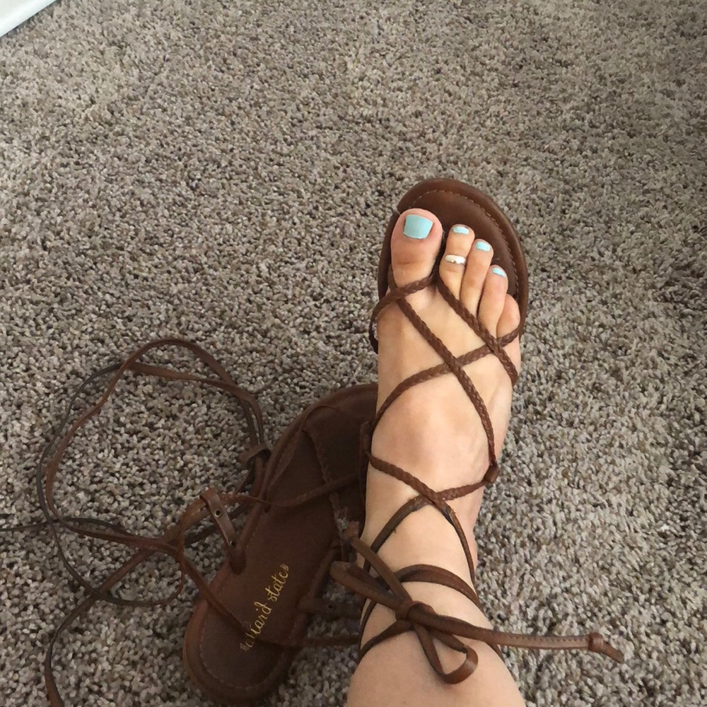 Lace Up Sandals